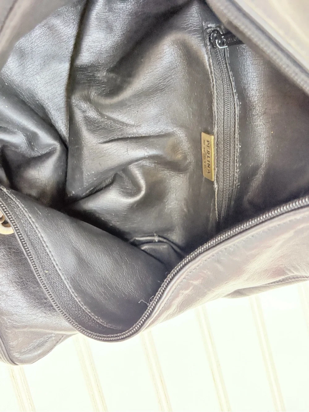 Vintage Perlina New York Sling Backpack